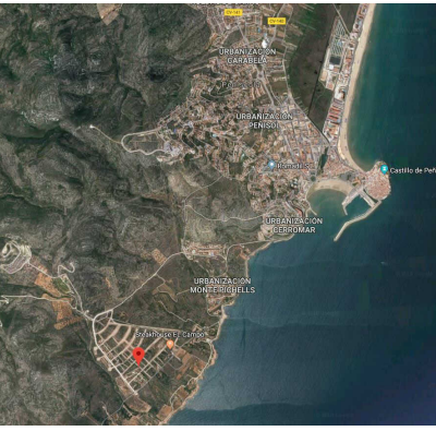 Parcela edificable, Calle del Timonet, 1. Cabida: 424,70 m2 (Peñíscola)