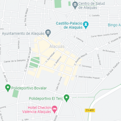 Vivienda urbana en la calle de la Cruz, 1 de Alaquàs, (Valencia). RP Aldaia