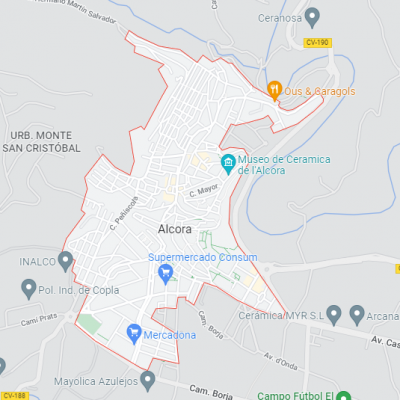 Lote de fincas rústicas en la Partida El Charco (Alcora) FR 678, 1344, 2539, 5505, 10140. RP Lucena del Cid