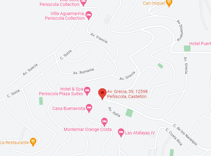 Parcela en Peñíscola, partida Monchell, urbanización Atalayas, parcela 129, calle Grecia 39. RP: Vinarós. FR: 37.616